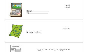 Kallelse till besök på BUP