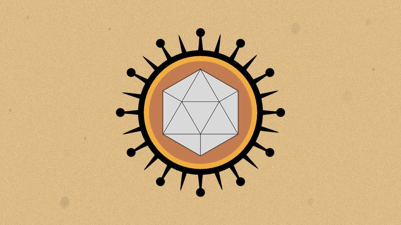 Bild på hepatit C-virus.