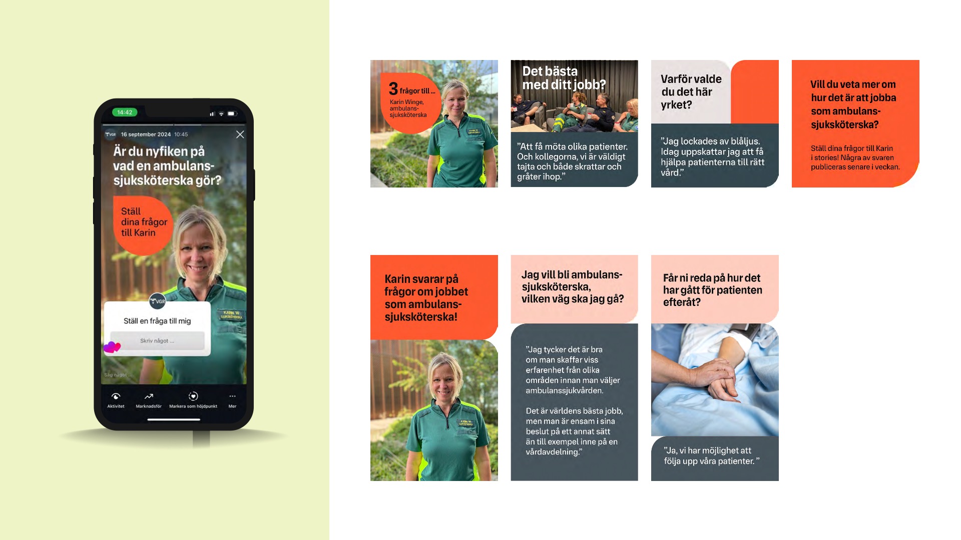 Inlägg i sociala medier